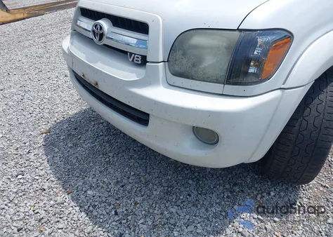 2006 Toyota Sequoia Limited V8 из США, поврежденный, VIN 5TDBT48A86S266568